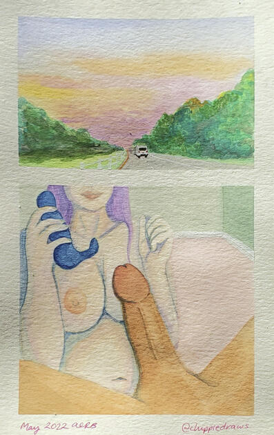 MAY: Toys - Gouache on Watercolour Paper