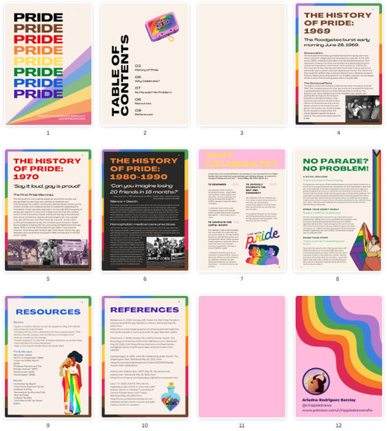 JUNE: Pride - Educational Booklet