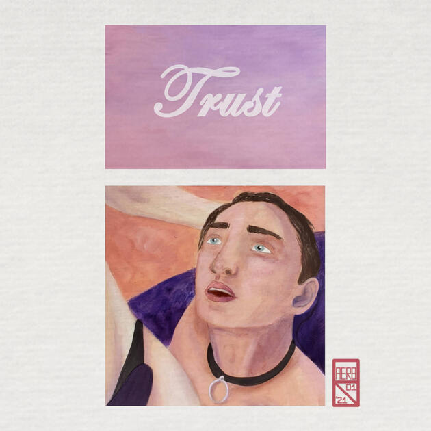 JANUARY: Trust - Gouache on Watercolour Paper
