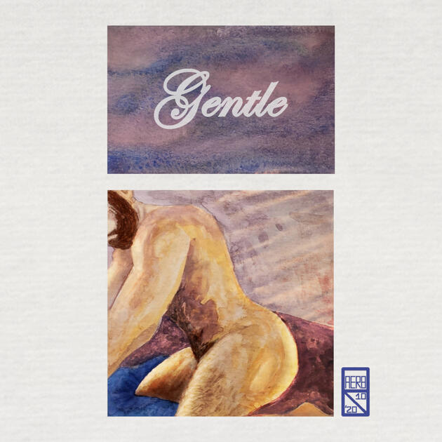 OCTOBER: Gentle - Gouache on Watercolour Paper