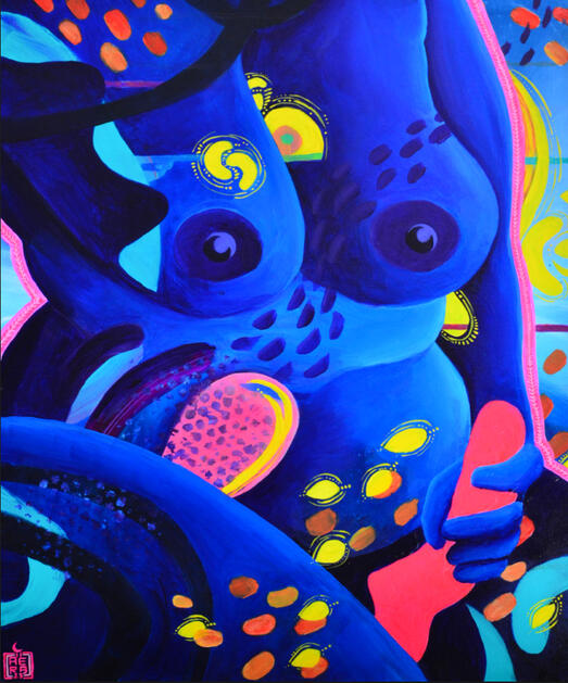 NOVEMBER: Affirmations - Acrylic on Canvas