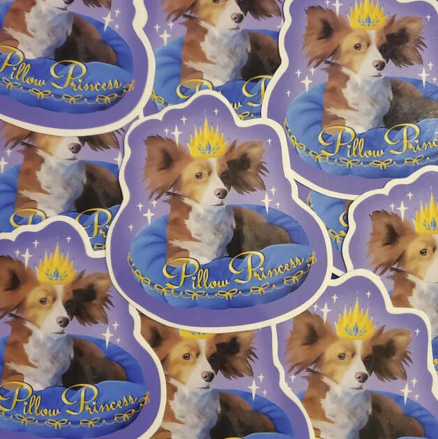 DECEMBER: Pillow Princess - Sticker - Digital - CSP