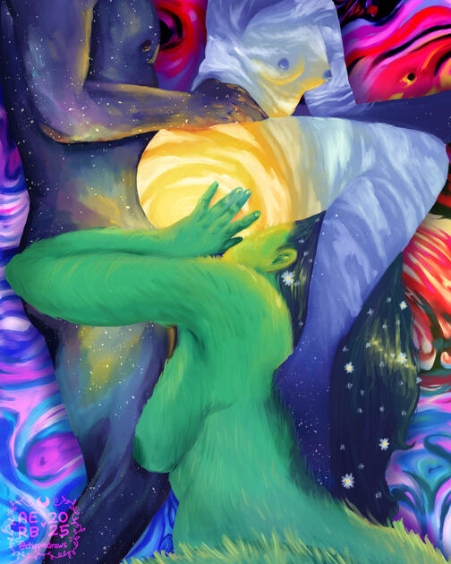 NOVEMBER: Gardens - Digital in Clip Studio Paint