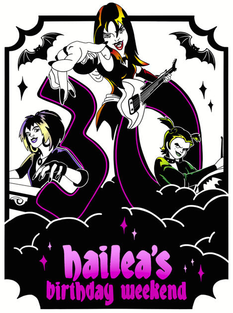 August: Digital Design for Commissioned Lino Print - Digital - Procreate