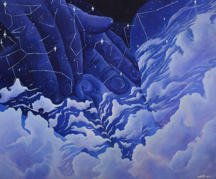 JUNE: Pleasure in Self-Discovery - Acrylic on MDF Panel