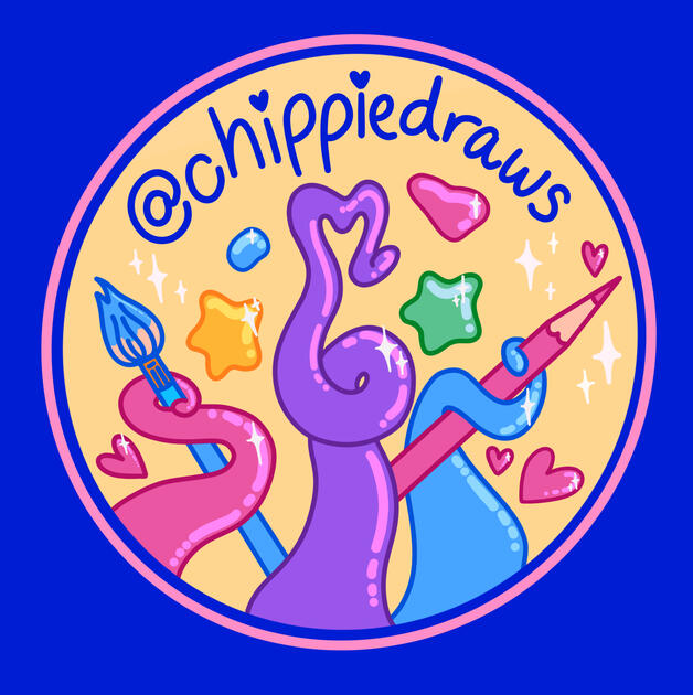 JANUARY: Art Accounts Logo Design - Digital - Procreate