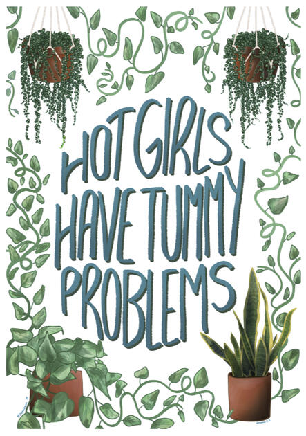 AUGUST: Hot Girls have Tummy Problems - Digital - CSP